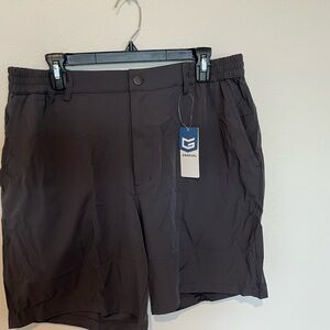 G Gradual Men's Black Athletic Shorts